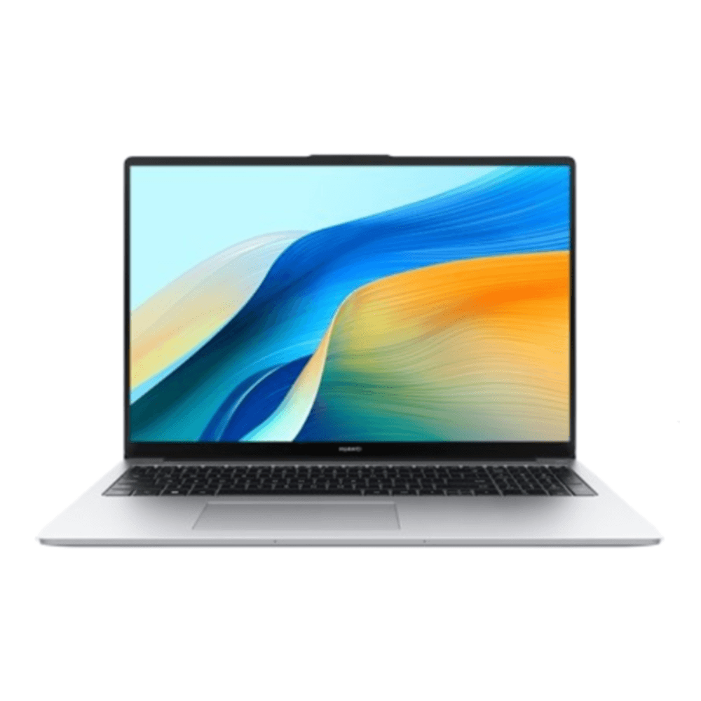 Laptop Huawei Matebook D16 WUXGA 12" Intel Core i5-12450H 512GB, 16GB ram, Win 11 H, teclado inglés, plateado + Mochila